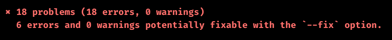 eslint-exemplo-problemas-encontrado