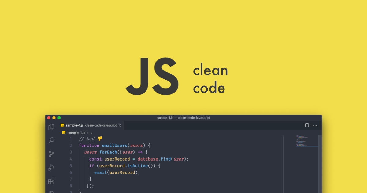 javascript cleancode