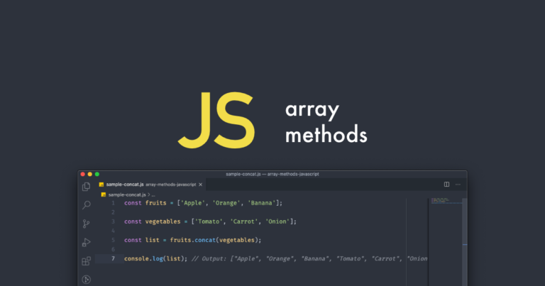 Métodos de Array em JavaScript
